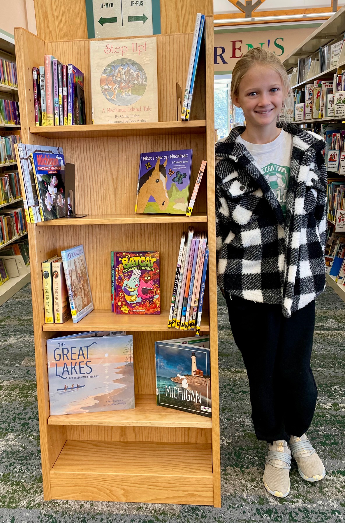 Mila Mila, Student Librarian