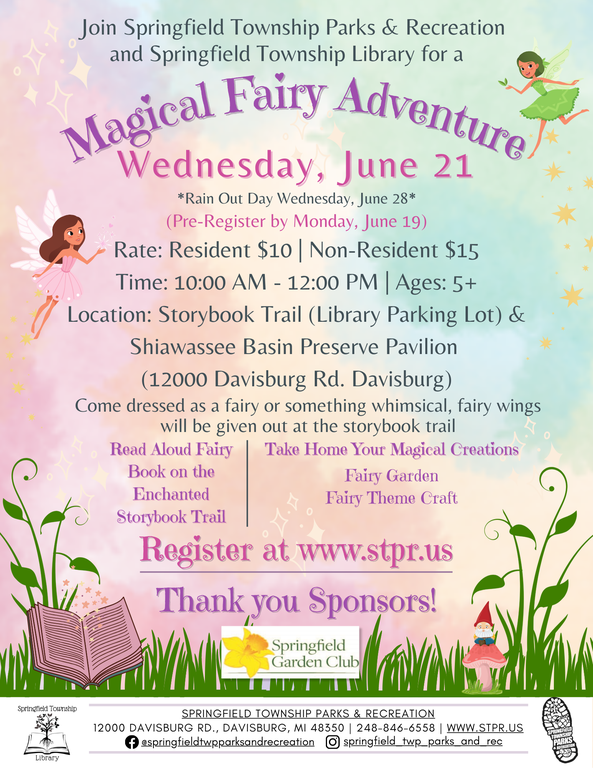 Magical Fairy Adventure Flyer